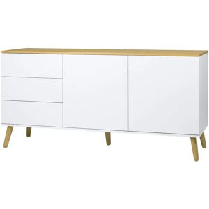 Roomers Sideboard  Scan ¦ weiß ¦ Maße (cm): B: 162 H: 79 T: 43