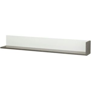 Höffner Wandboard  Zenga ¦ grau ¦ Maße (cm): B: 163 H: 21 T: 22