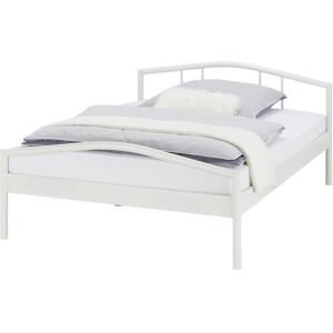 Höffner Metallbett  Karina ¦ weiß ¦ Maße (cm): B: 147 H: 80