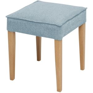 Woodford Polsterhocker  Laron ¦ blau ¦ Maße (cm): B: 42 H: 50 T: 42