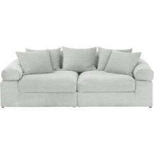 smart Big Sofa  Lionore ¦ grau ¦ Maße (cm): B: 242 H: 86 T: 121