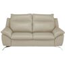 Natuzzi Editions Sofa aus Echtleder Orlando ¦ beige ¦ Maße (cm): B: 1