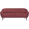 Höffner Sofa  Sophia ¦ rot ¦ Maße (cm): B: 215 H: 83 T: 90