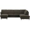 meinSofa Wohnlandschaft  Veit ¦ braun ¦ Maße (cm): B: 305 H: 90 T: 20