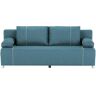 Höffner Schlafsofa  Pat ¦ blau ¦ Maße (cm): B: 193 H: 83 T: 90