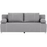 Höffner Schlafsofa  Pat ¦ grau ¦ Maße (cm): B: 193 H: 83 T: 90