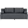 Höffner Schlafsofa  Pat ¦ grau ¦ Maße (cm): B: 193 H: 83 T: 90