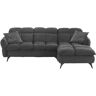 bobb Ecksofa  Key West ¦ grau ¦ Maße (cm): B: 288 H: 106 T: 213