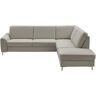 meinSofa Ecksofa  Lea ¦ grau ¦ Maße (cm): B: 271 H: 92 T: 235