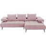 switch Ecksofa  MAGNETIC ¦ rosa/pink ¦ Maße (cm): B: 266 H: 69 T: 180