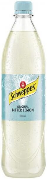 Schweppes Deutschland GmbH Schweppes Original Bitter Lemon Literflasche Schweppes Deutschland GmbH Schweppes Original Bitter Lemon Literflasche