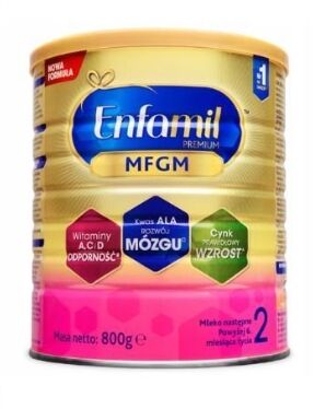 MEAD JOHNSON Enfamil 2 Premium Milch, 800g