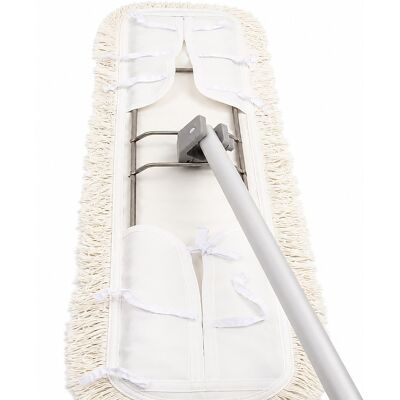 Axis Line 120cm Edelstahl Wischmop Profi Komplettset 100% Baumwollbezug Parkett Axis Line 120cm Edelstahl Wischmop Profi Komplettset 100% Baumwollbezug Parkett