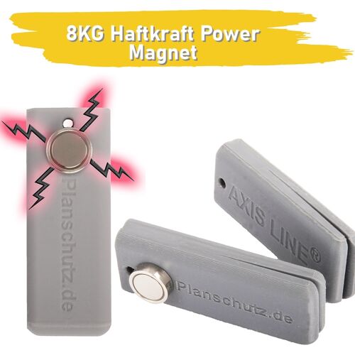 Axis Planschutzklammer Set 2 Stück mit 8KG Haftkraft Magent für HELE original