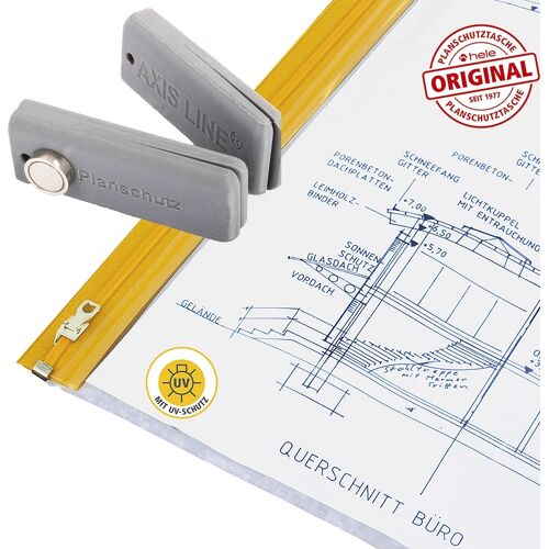 Axis HELE original 1000x1800 mm Planschutztaschen, Planschutztaschen mit