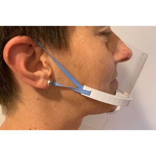 Axis Line Kellner Maske / Gesichtsschild made in Germany - Lebensmittelecht