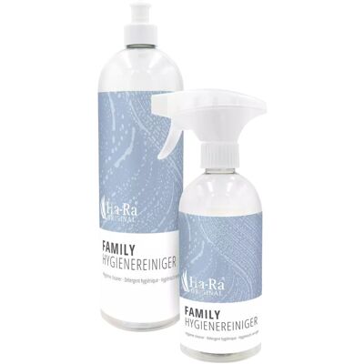 Axis24 GmbH - Ha-Ra SET FAMILY HYGIENEREINIGER MIT SPRÜHFLASCHE 1 Liter - Bio-Produkt Axis24 GmbH - Ha-Ra SET FAMILY HYGIENEREINIGER MIT SPRÜHFLASCHE 1 Liter - Bio-Produkt