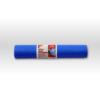 Axis Line Müllsack Abfallsäcke blau auf Rollen extra stark 120Liter Axis Line Müllsack Abfallsäcke blau auf Rollen extra stark 120Liter