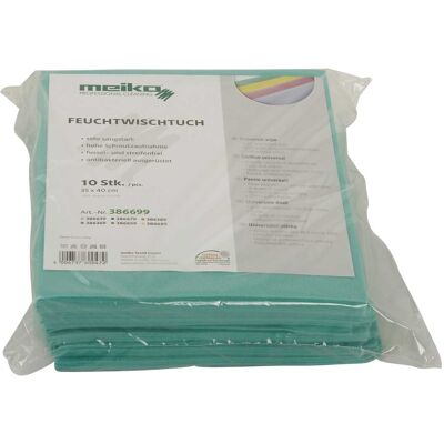 Axis 10er Pack beschichtetes Meiko Feuchtwischtuch 35 x 40 grün Reinigungstuch Axis 10er Pack beschichtetes Meiko Feuchtwischtuch 35 x 40 grün Reinigungstuch