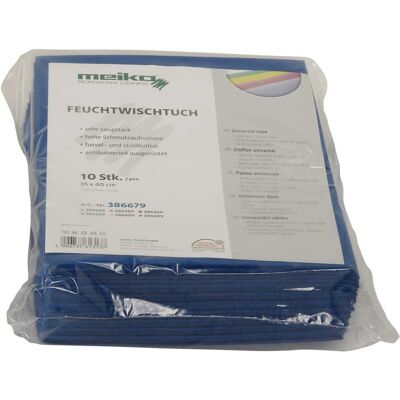 Axis 10er Pack beschichtetes Meiko Feuchtwischtuch 35 x 40 blau Reinigungstuch Axis 10er Pack beschichtetes Meiko Feuchtwischtuch 35 x 40 blau Reinigungstuch