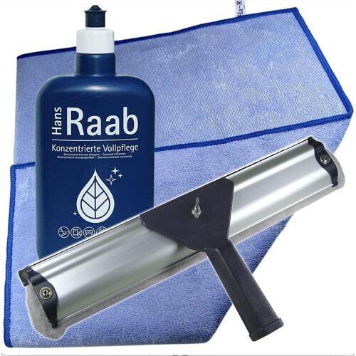 Axis Ha-Ra Fenster-Putz-Komplettset I Fensterwischer 32cm I Konzentrierte Vollpflege