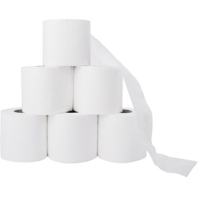 Axis Toilettenpapier 250 Blatt weiß 3-lagig 250 Blatt 6 x 8 = 48Rolle Axis Toilettenpapier 250 Blatt weiß 3-lagig 250 Blatt 6 x 8 = 48Rolle