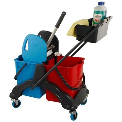 Axis Line Doppelfahrwagen Reinigungswagen 17 Liter Kunststoff Axis Line Doppelfahrwagen Reinigungswagen 17 Liter Kunststoff