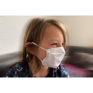 Axis24 GmbH Kinder Mund- und Nasenmaske Gesichtsmaske 1 lagig 100 % Baumwolle waschbar wiederverwendbar Made in EU mit Gummiband OEKO-TEX Standard 100 Zertifikat