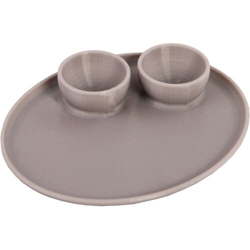 Axis Frühstücksei Eierhalter für 2 Eier mit Tablett