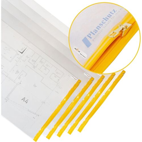 Axis Line Planschutztaschen 230x320 mm 10er-Packung (DIN A4)