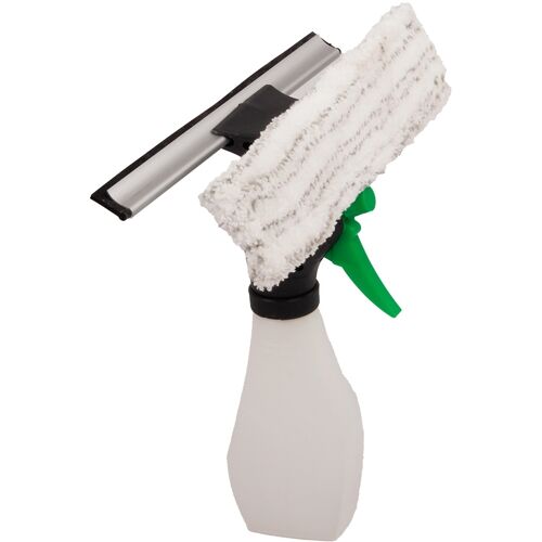 Axis Line Fensterreiniger,3-in-1 Fensterreiniger mit Microfaserwischer und
