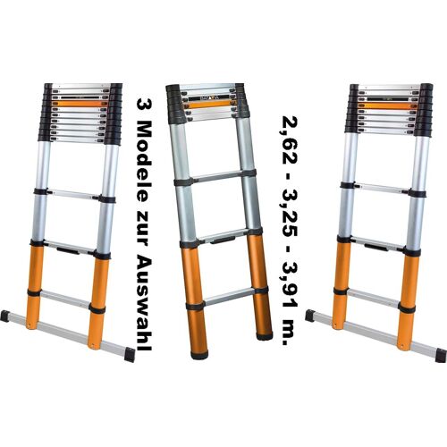 Axis Teleskopleiter GIRAFFE AIR 3.81M Mit Anti-Rutsch das Original 3,81 Meter von