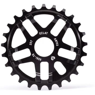 Eclat Abyss BMX Kettenblatt (Schwarz - 25T) Eclat Abyss BMX Kettenblatt (Schwarz - 25T)