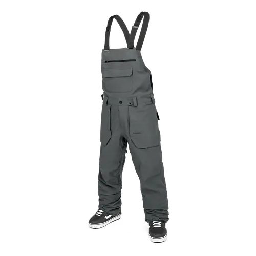 Volcom Roan Bib Overall (Charcoal)