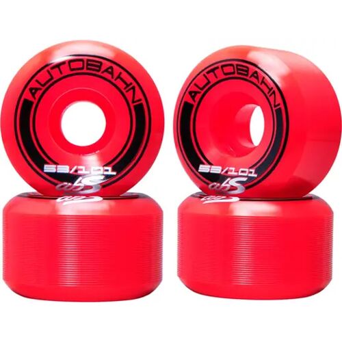 Autobahn GT1 Wide Body 101A Skateboard Rollen 4 Stk. (53mm - Rot)