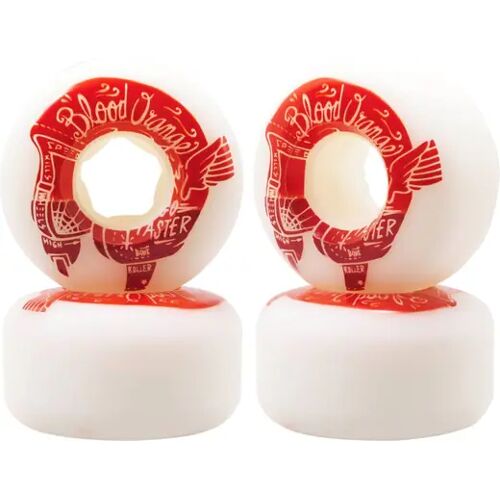 Blood Orange Street Raw Rounded 99A Cruiser Rollen 4 Stk. (58mm - Rot)