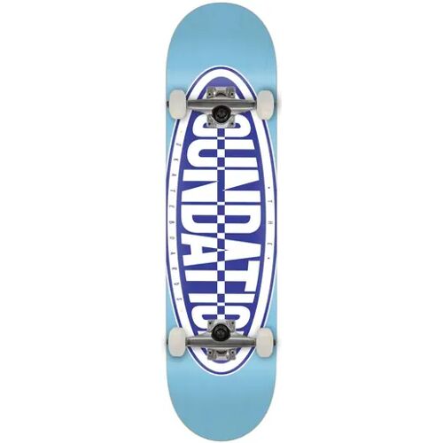 Foundation Oval Skateboard Komplettboard (Blau)