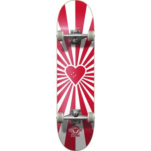Heart Supply Burst Logo Skateboard Komplettboard (Rot)