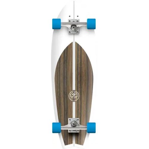 Hydroponic Fish Complete Cruiser Board Komplettboard (Classic 2.0 White / Brown)
