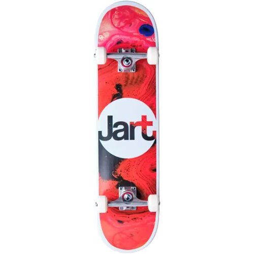 Jart Skateboards Jart Tie Dye Skateboard Komplettboard (Rot)