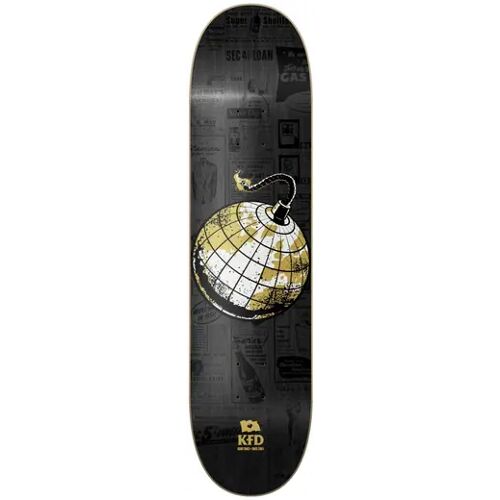 KFD Premium Bomb Skateboard Deck (Gold)