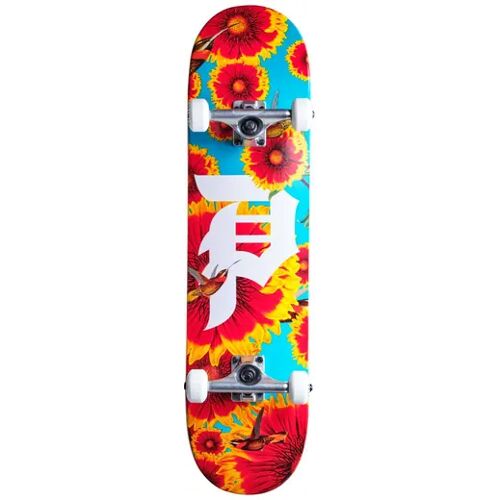 Primitive Dirty P Sunflower II Skateboard Komplettboard (Rot)