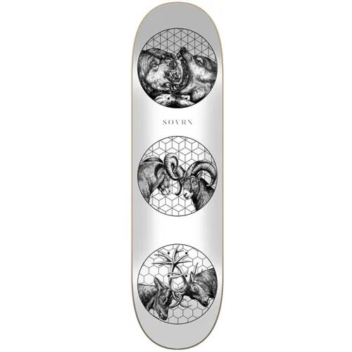 Sovrn Nature Of Wars Skateboard Deck (Schwarz)