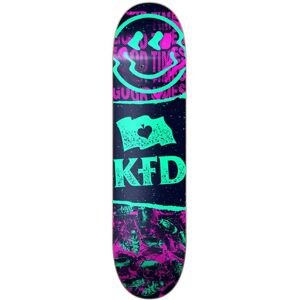 KFD Logo DIY Skateboard Deck (Purple) KFD Logo DIY Skateboard Deck (Purple)