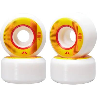Crupié Carlos Ribeiro 101A Wide Skateboard Rollen 4 Stk. (52mm - Gelb) Crupié Carlos Ribeiro 101A Wide Skateboard Rollen 4 Stk. (52mm - Gelb)