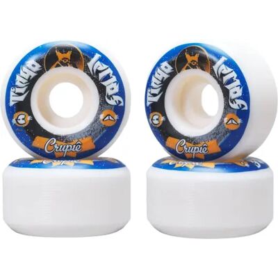 Crupié Tiago Lemos X Killah Priest Wide Skateboard Rollen 4 Stk. (51mm - Blau) Crupié Tiago Lemos X Killah Priest Wide Skateboard Rollen 4 Stk. (51mm - Blau)