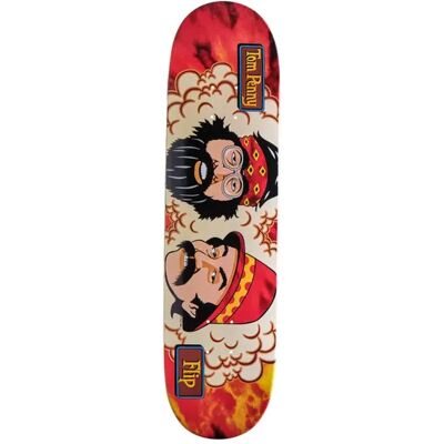 Flip Tom Penny Friends 8" Orange Sonnenuntergang Skateboard-Deck - Skateboard-Deck Flip Tom Penny Friends 8" Orange Sonnenuntergang Skateboard-Deck - Skateboard-Deck