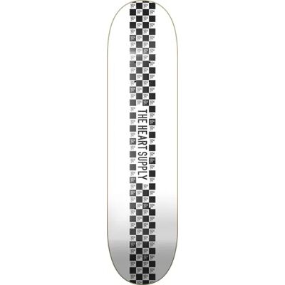 Heart Supply Check Stripe Skateboard - Skateboard-Typ Heart Supply Check Stripe Skateboard - Skateboard-Typ
