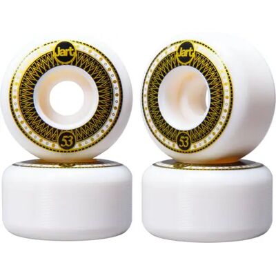 Jart Skateboards Jart Astral 102A Skateboard Rollen 4 Stk. (53mm - Weiß) Jart Skateboards Jart Astral 102A Skateboard Rollen 4 Stk. (53mm - Weiß)