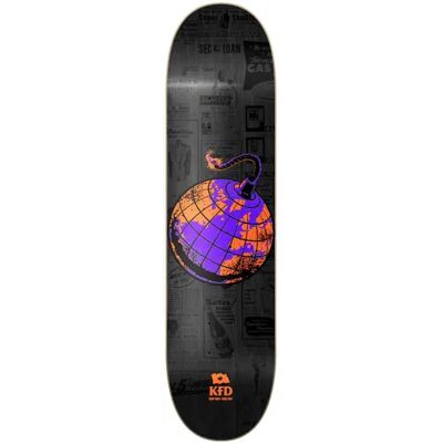 KFD Premium Bomb - Nordamerikanischer Ahorn, Rot - Skateboard Deck KFD Premium Bomb - Nordamerikanischer Ahorn, Rot - Skateboard Deck